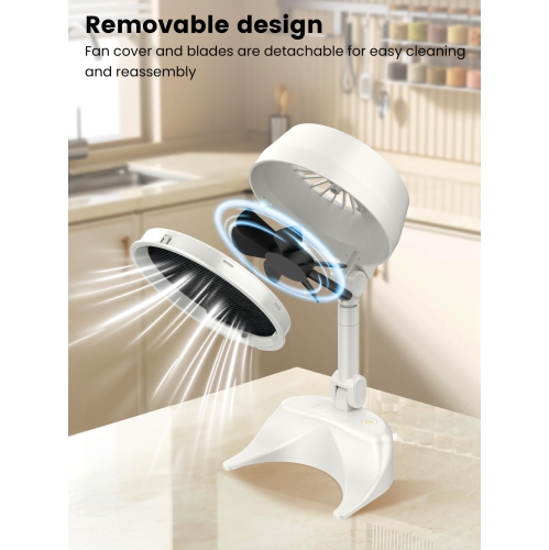 Hotte de cuisine pliable, mini hotte de cuisinière portative, purificateur de fumée intérieur à chargement USB, idéal pour la cuisine, le restaurant,