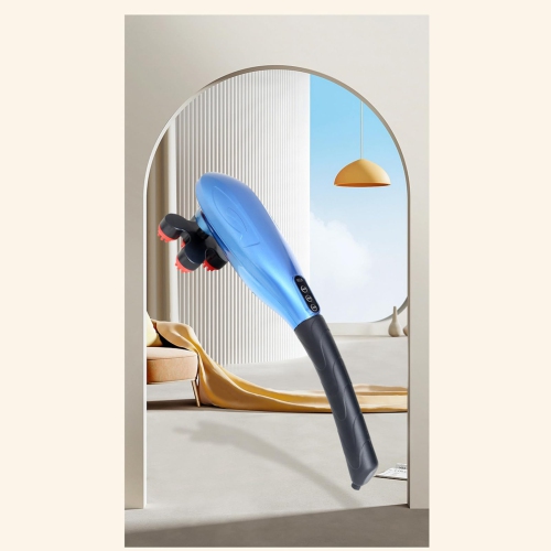 Electric Handheld Multi-function Body Meridian Muscle Relaxation USB Massager