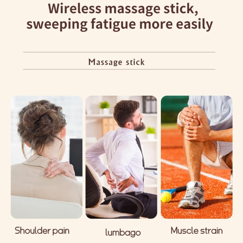 Electric Handheld Multi-function Body Meridian Muscle Relaxation USB Massager