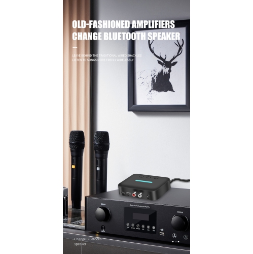 New 5.3 version Bluetooth audio receiver USB music player old audio to wireless Bluetooth adapter - plug and play - interface 3.5RCA