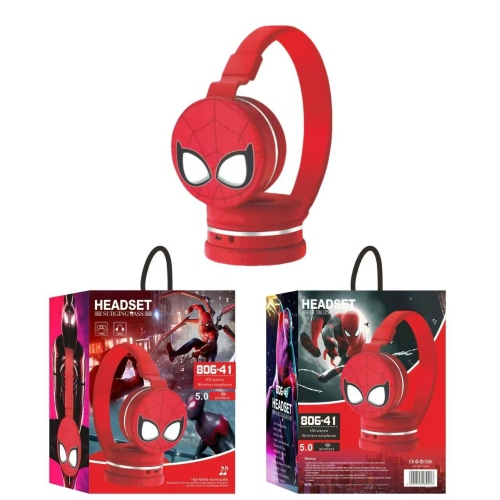 Spiderman Kids Bluetooth Headphones 806-41