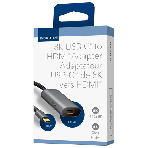 Adaptateur USB-C à HDMI 2.1 d'Insignia - Exclusivité Best Buy