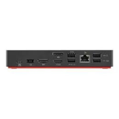 REFURBISHED Lenovo ThinkPad USB‑C Dock Gen 2 – Universal 90 W Docking Station (40AS0090US)