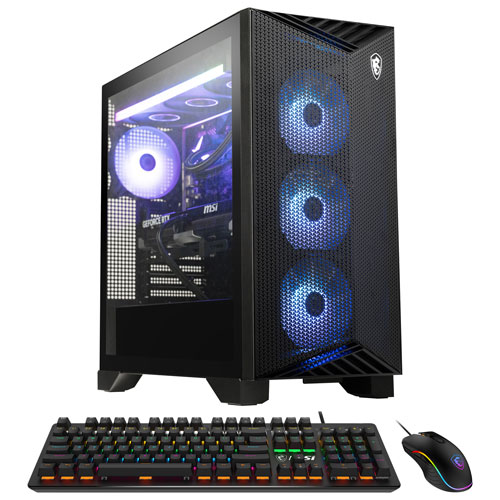 MSI Aegis Gaming PC (AMD Ryzen R9-9900X/32GB RAM/2TB SSD/GeForce RTX 5080/Windows 11)