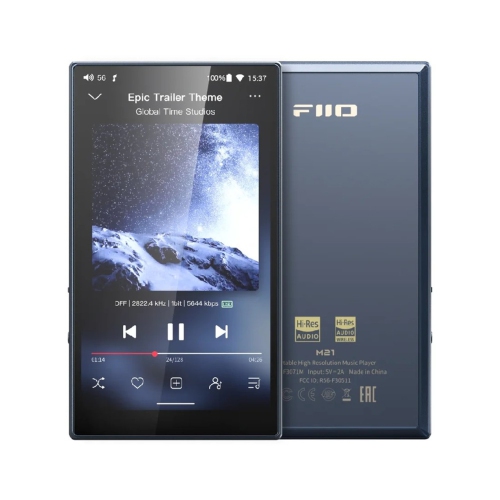 FiiO M21 Portable High Resolution Music Player-Dark Blue