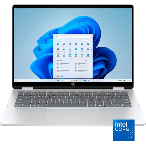 HP OmniBook 5 Flip 2-in-1 14" 2K IPS TouchScreen Laptop, Intel Core 7, 16GB LPDDR5 2TB SSD, AI Copilot, Long Battery Life, Wi-Fi 6E, Win 11 Home,