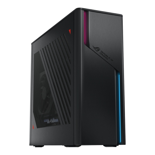 Refurbished ASUS ROG G22CH Mini Tower Gaming Chassis – Includes 750W PSU, Preinstalled Fans & Cables – Tool-less Access – Aura Sync RGB – Compact SFF