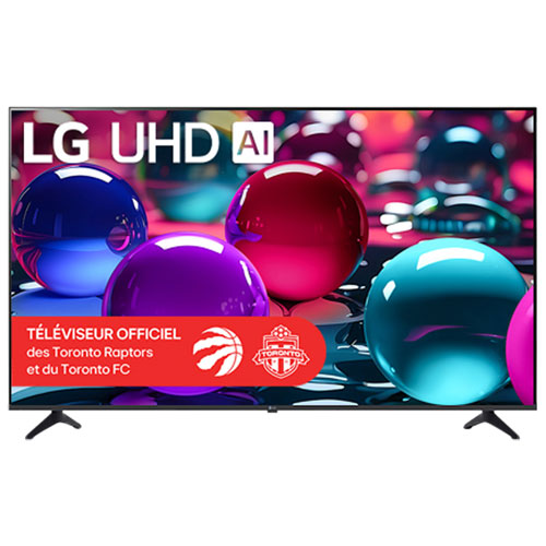 Téléviseur intelligent webOS HDR DEL UHD 4K de 65 po UA7000 de LG - 2025