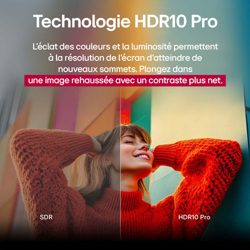 Téléviseur intelligent webOS HDR DEL UHD 4K de 50 po UA7000 de LG - 2025