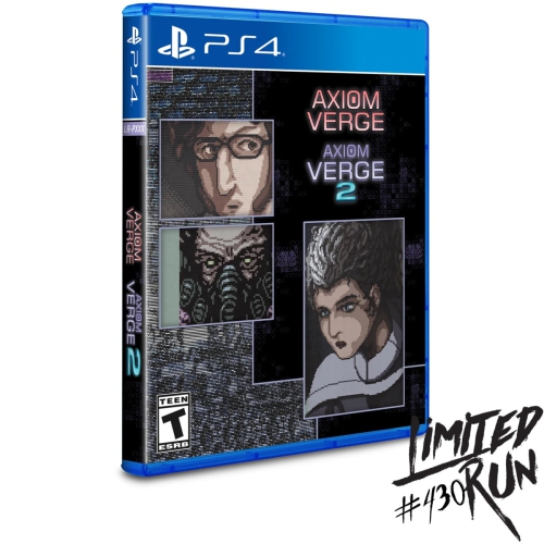 LIMITED RUN GAMES  Axiom Verge 1 And 2 Double Pack - Limited Run #430A [Playstation 4]