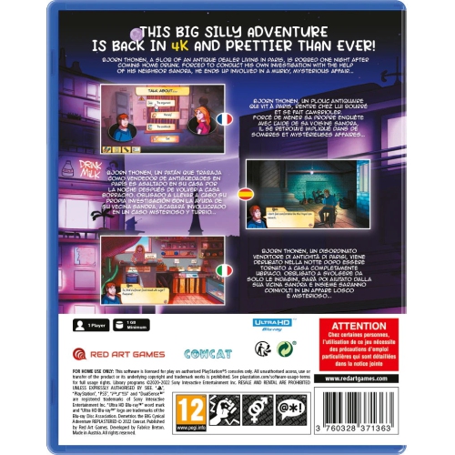 Demetrios The BIG Cynical Adventure REPLASTERED [PlayStation 5]