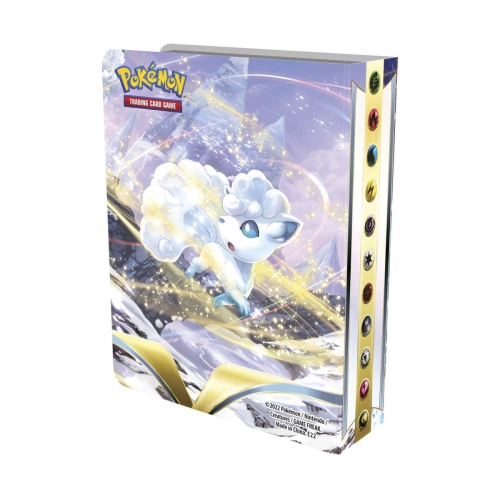 Pokemon TCG: Sword & Shield Silver Tempest Mini Portfolio + 1 Booster Pack