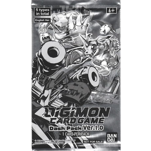 DigiMon TCG: Dash Pack Ver 1.0 [1 Pack]