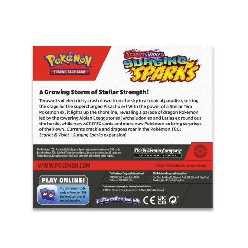 Pokemon TCG: Scarlet & Violet - Surging Sparks Booster Box - 36 Packs