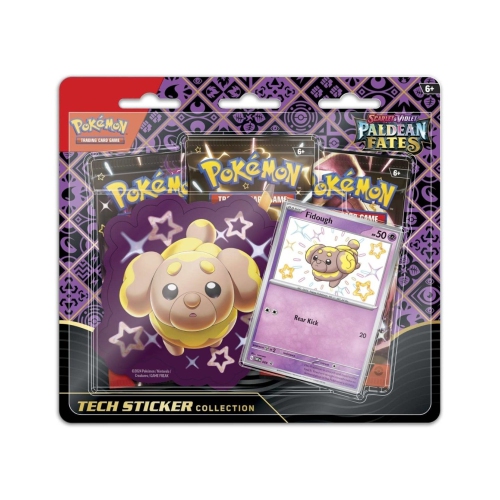 Pokemon TCG: Scarlet & Violet Paldean Fates - Tech Sticker Collection - Fidough