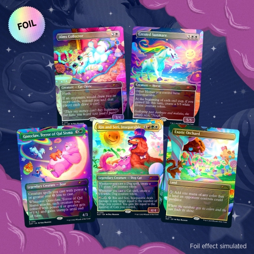 Magic: The Gathering TCG - Secret Lair Drop Series - The '90s Binder Experience - Foil Edition