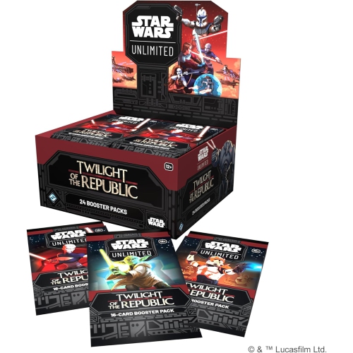 Star Wars Unlimited TCG: Twilight of the Republic Booster Box - 24 Packs