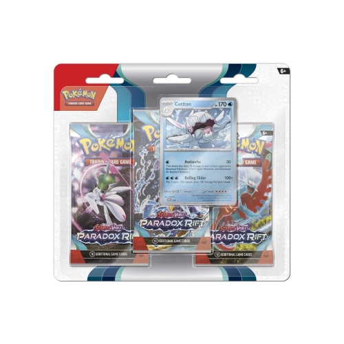 POKEMON  Tcg: Scarlet And Violet Paradox Rift 3 Booster Pack Blister - Cetitan