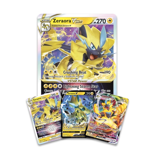 Pokemon TCG: Zeraora VMAX & VSTAR Battle Box