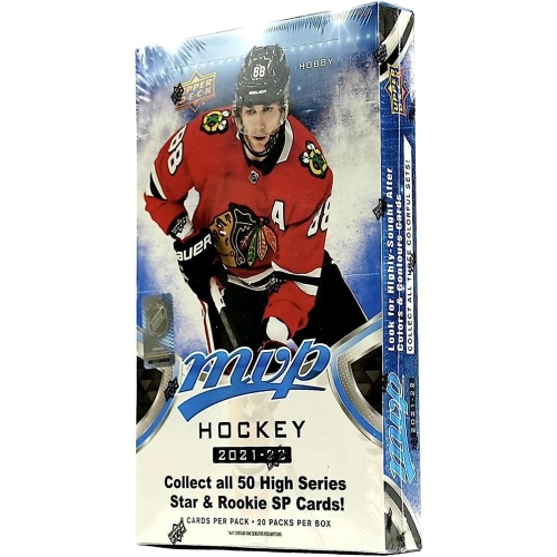 2021-22 Upper Deck MVP Hockey Hobby Box - 20 Packs