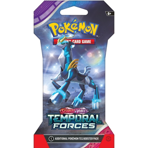 POKEMON  Tcg: Scarlet & Violet - Temporal Forces Sleeved Booster Pack Love Pokemon