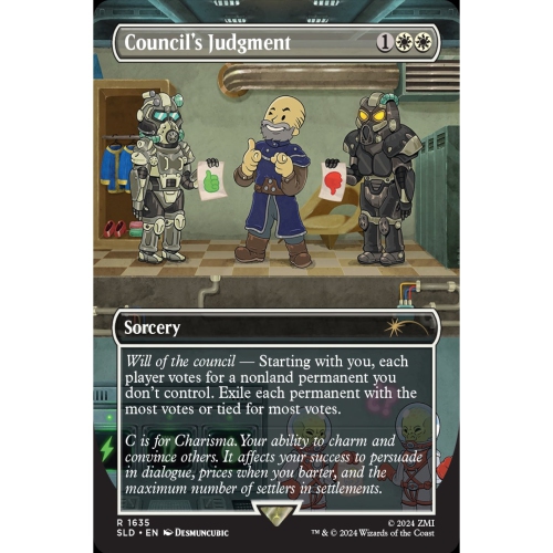 Jeu de société Magic the Gathering: Secret Lair x Fallout: S.P.E.C.I.A.L.