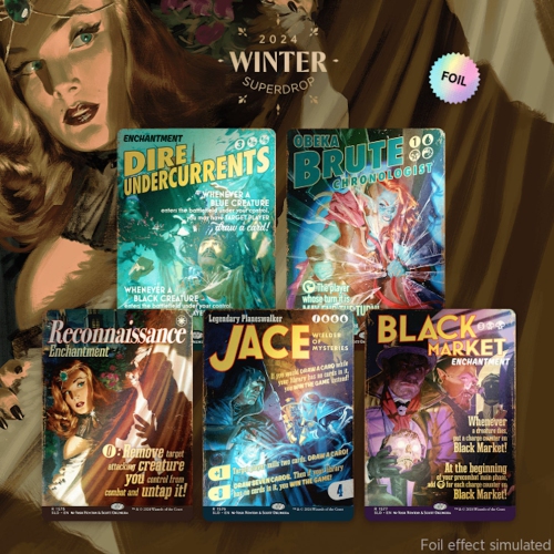 Jeu de cartes Magic The Gathering: Thrillers durs Secret Lair – Aluminium