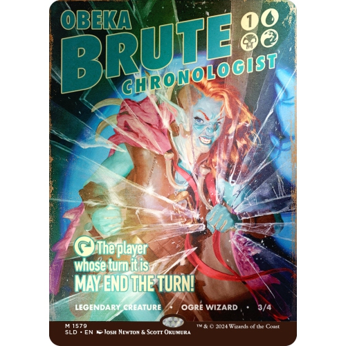 Jeu de cartes Magic The Gathering: Thrillers durs Secret Lair – Aluminium