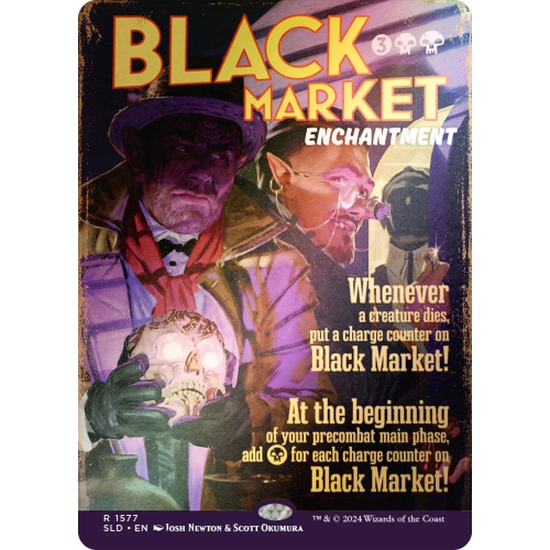 Jeu de cartes Magic The Gathering: Thrillers durs Secret Lair – Aluminium