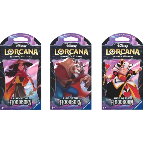 Disney Lorcana TCG: Rise of the Floodborn 1st Edition Sleeved Booster Pack