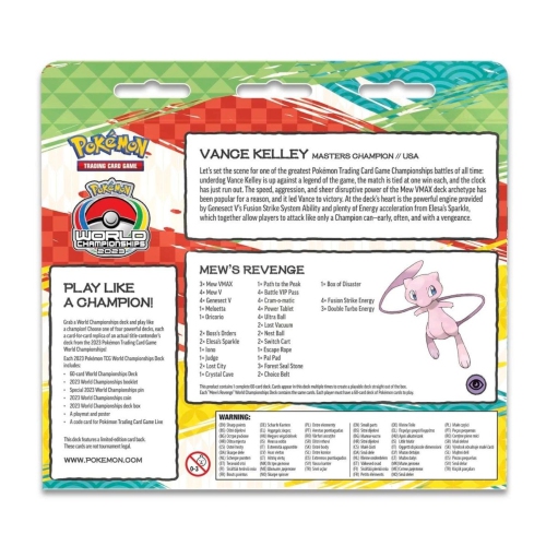 JCC Pokémon&nbsp;: Les championnats du monde 2023 font le tour de Mew's Revenge