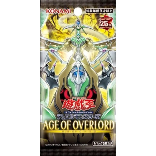 Yu-Gi-Oh! TCG: Age Of Overlord Booster Box - Japanese