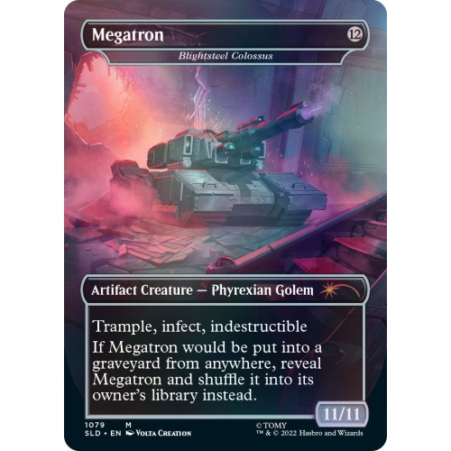 Magic: The Gathering TCG - Secret Lair Drop Series - Transformers: Optimus Prime vs. Megatron - Foil Edition