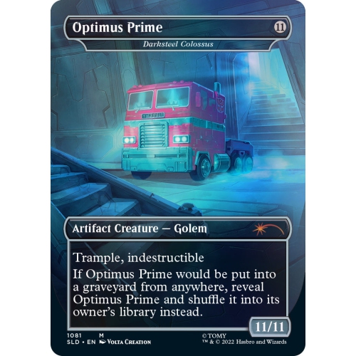 Magic: The Gathering TCG - Secret Lair Drop Series - Transformers: Optimus Prime vs. Megatron - Foil Edition