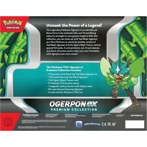 Pokemon TCG: Ogerpon EX Premium Collection Box