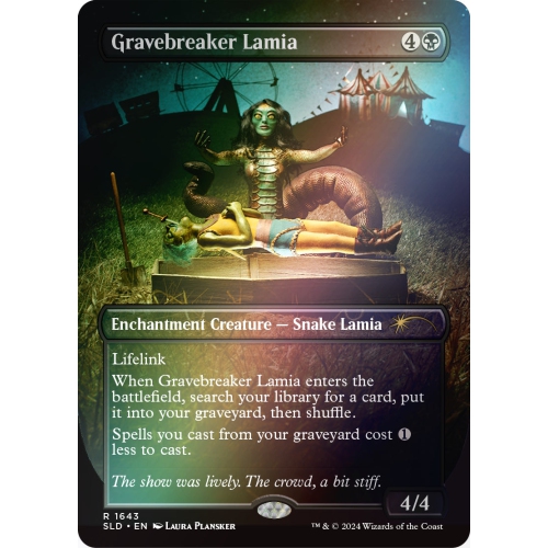 Jeu de société Magic the Gathering: Dioramas diabolicaux Secret Lair - Rainbow Foil