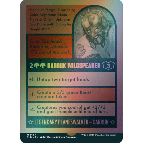 Magic: The Gathering TCG - Secret Lair - The Baseballing Foil Edition