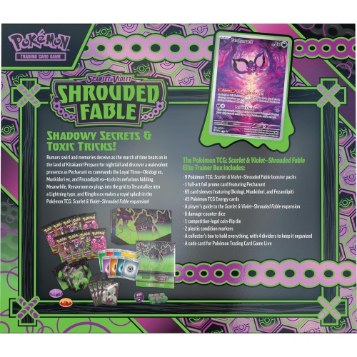 Pokemon TCG: Scarlet & Violet - Shrouded Fable Elite Trainer Box