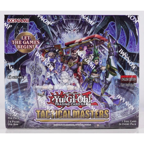 Yu-Gi-Oh! TCG: Tactical Masters Booster Display Box 1st Edition - 24 Packs