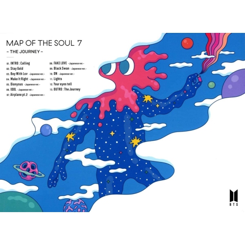 BTS - Map Of The Soul: 7 - The Journey - Limited Edition Version D [Audio CD]
