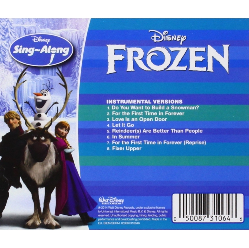 Disney Sing-Along: Frozen [Music Audio CD]