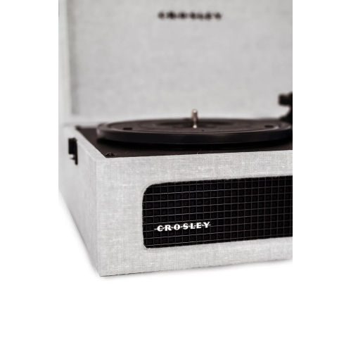 Crosley&nbsp;: Tourne-disque Bluetooth à 3 vitesses entrée/sortie en vinyle Voyager Vintage - Gris - CR8017B-GY [Électronique]