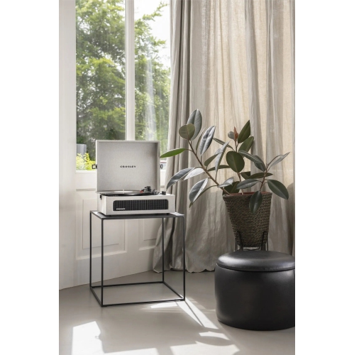 Crosley&nbsp;: Tourne-disque Bluetooth à 3 vitesses entrée/sortie en vinyle Voyager Vintage - Gris - CR8017B-GY [Électronique]