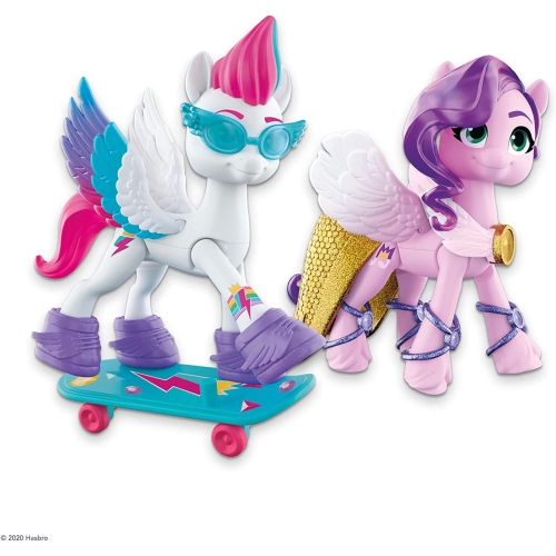 My Little Pony: A New Generation Movie Crystal Adventure Sisters Toy Multipack - 2 Pony Figures and 40 Surprise Accessories