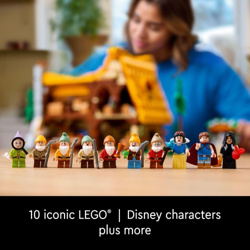 LEGO Disney&nbsp;: Blanche-Neige et la maison des sept nains - Ensemble de construction de 2229 pièces [LEGO, #43242]