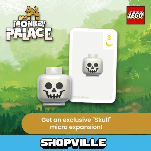 Monkey Palace: Lego Skull Micro Expansion [Board Game Expansion]