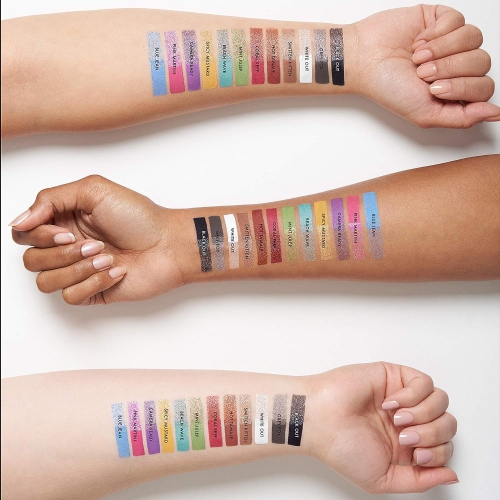 Stila Double Dip Suede Shade and Glitter & Glow Liquid Eye Shadows - Hot Tamale 2.25 ml / 0.07 Oz [Beauty]