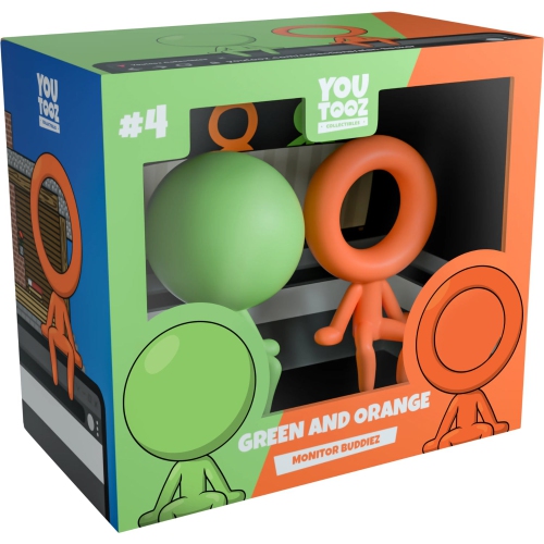 Youtooz: Monitor Buddiez Collection - Alan Becker [Green and Orange #4]