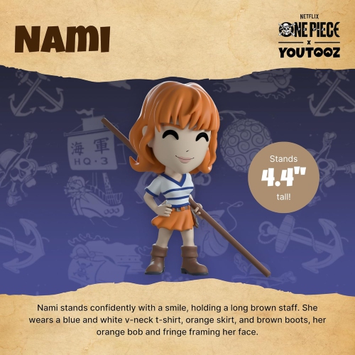 Youtooz: One Piece Collection [Nami Vinyl Figure #2]