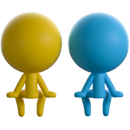 Youtooz&nbsp;: Collection Monitor Budder - Alan Becker [bleu et jaune #3]